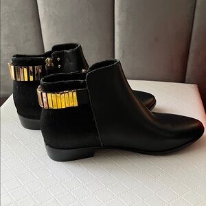 Yosi Samra Black Ankle Boots